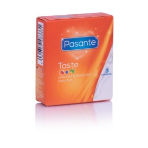 Pasante Taste Condoms 3 Pieces