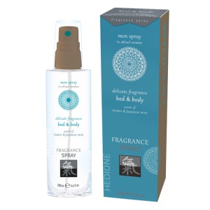 Pheromone Bed & Body Fragrance For Men Amber & Japanese Mint