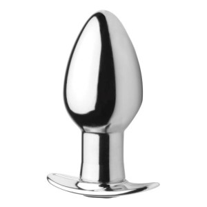 Chrome Blast Rechargeable Butt Plug With Remote Control Large