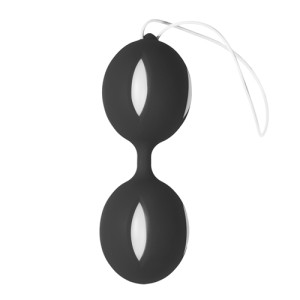 Wiggle Duo Kegel Ball Black/white