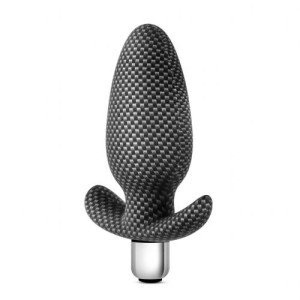 Spark Throttle Vibrating Anal Plug Carbon Fiber A1