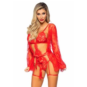 Set Body & Jacket All Romance Red