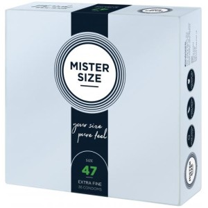 Mister.size 47 Mm Condoms 36 Pieces