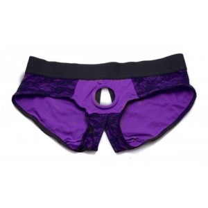 Envy Strap-on Harness With Dildo Purple