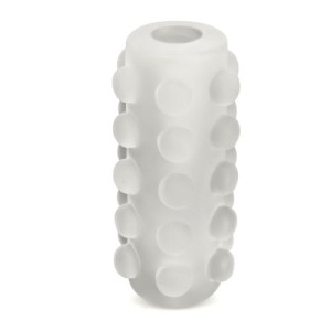 M For Men Soft And Wet Reversible Orb Masturbator- Frosted