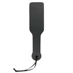 Black Pu Leather Paddle