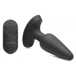 Laser Heart Silicone Anal Plug Medium