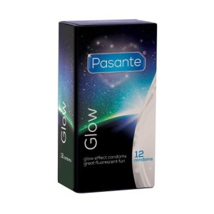 Pasante Glow Condoms 12 Pieces