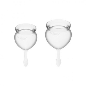 Feel Good Menstrual Cup Set Transparent