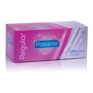 Pasante Regular Condoms 144 Pcs