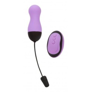 Vibrating Egg With Remote Control Purple