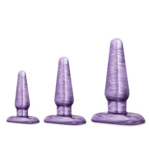 B Yours Anal Plug Set Purple Swirl