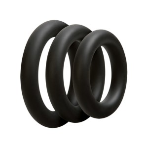 3 C-ring Set Thick Black