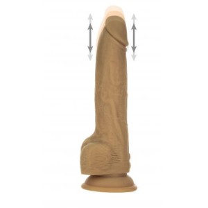 Naked Addiction Realistic Thrusting Dildo With Remote Control 23 Cm