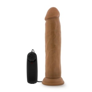Dr. Skin Dr. Throb Vibrator With Suction Cup 9.5 Mocha
