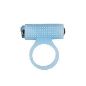 Cosmic Vibrating Cock Ring Glow In The Dark Blue