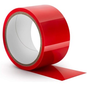 Temptasia Bondage Tape 60 Feet Red