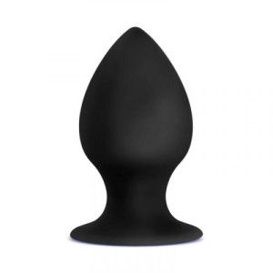 Anal Adventures Platinum Silicone Stout Plug Medium
