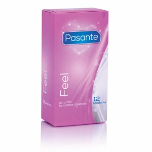 Pasante Sensitive Feel Condoms 12 Condoms