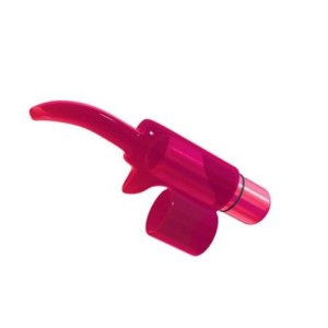 Tingling Tongue Bullet Finger Vibrator- Pink