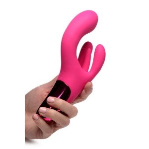 Triple Rabbit Vibrator Pink