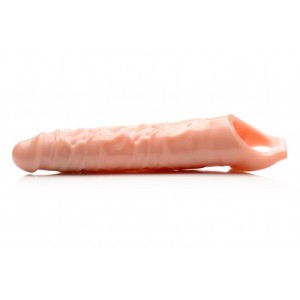 Extender Penis Sleeve With Nubs Light Skin