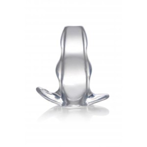 Clear View Hollow Anal Plug Medium