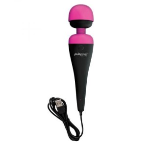 Palm Power Plug & Play Wand Vibrator