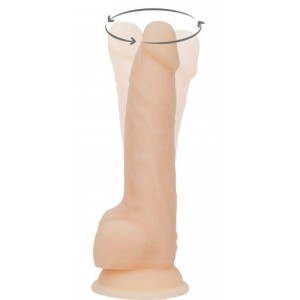 Naked Addiction Realistic Vibrating And Rotating Dildo 20 Cm