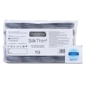 Pasante Silk Thin Condoms 144 Pieces