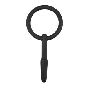 Hollow Silicone Penisplug With Pullring