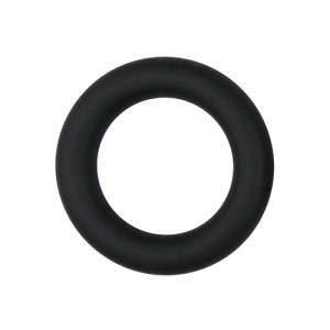 Silicone Cock Ring Black Small