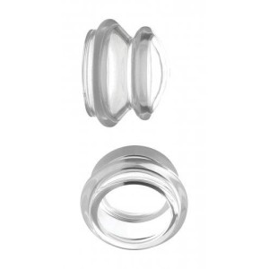 Clear Plungers Nipple Suckers Large