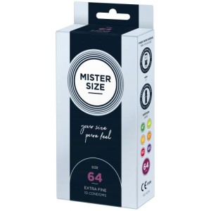 Mister.size 64 Mm Condoms 10 Pieces
