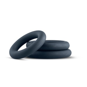 Boners 3-piece Cock Ring Set Grey