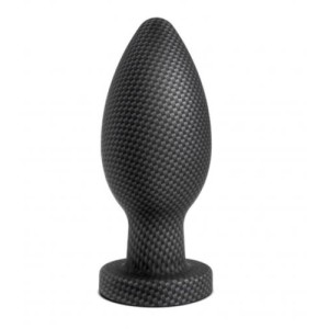Spark Silicone Anal Plug Carbon Fiber Small