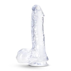 B Yours Plus Ram N Jam Dildo Transparent