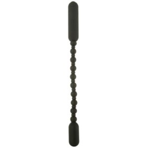 Booty Beads Vibrating Anal Beads Black