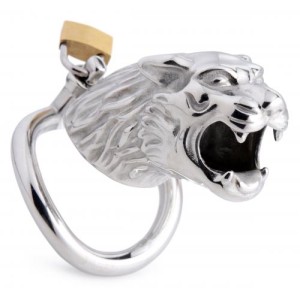 Tiger King Cock Cage With Lock