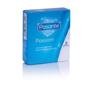 Pasante Passion Condoms 3 Pieces