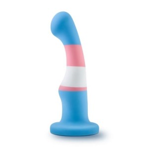Avant Pride Silicone Dildo With Suction Cup True Blue