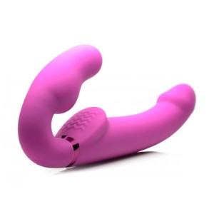 Inflatable Strapless Strap-on With Remote Control