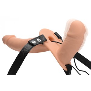 Power Pegger Double Strap-on Vibrator