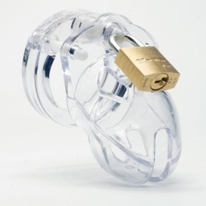 Cb-x Mr Stubb Chastity Cage Clear