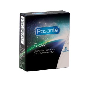 Pasante Glow Condoms 3 Pieces
