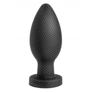 Spark Silicone Anal Plug Carbon Fiber Large
