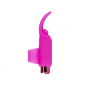 Teasing Tongue Finger Vibrator Pink