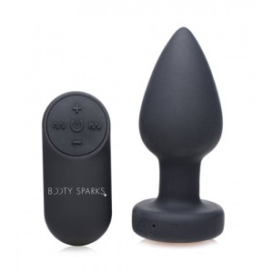 Vibrating Led Light Butt Plug Medium
