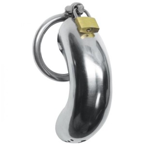 Stainless Steel Penis Cage With 3 Rings