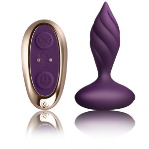 Rocks-off Petite Sensations Desire Vibrating Anal Plug Purple